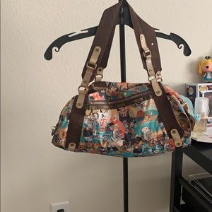 Lesportsac brown tokidoki bag, in good condition